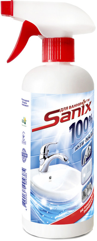 Засіб для чищення ванної кімнати SANIX , 0,5 л